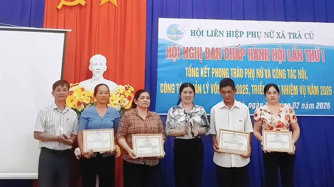 Hội Liên hiệp Phụ nữ xã Trà Cú tổ chức họp Ban Chấp hành Hội lần thứ nhất, nhiệm kỳ 2025–2030