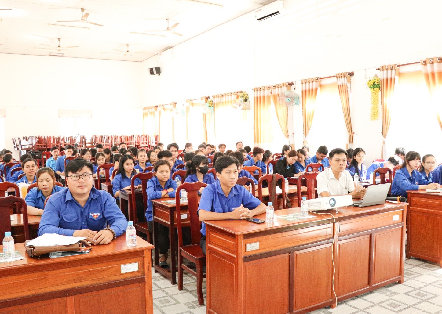 Xã đoàn Trà Cú tổ chức Ngày hội tư vấn, giới thiệu việc làm cho đoàn viên, thanh niên năm 2025