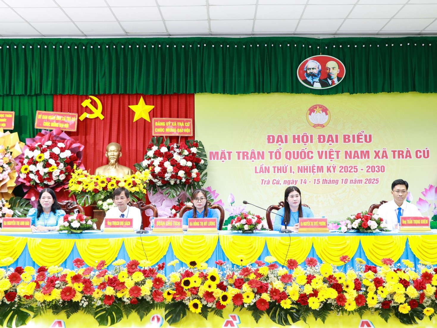 Đại hội đại biểu Mặt trận Tổ quốc Việt Nam xã Trà Cú lần thứ I, nhiệm kỳ 2025-2030