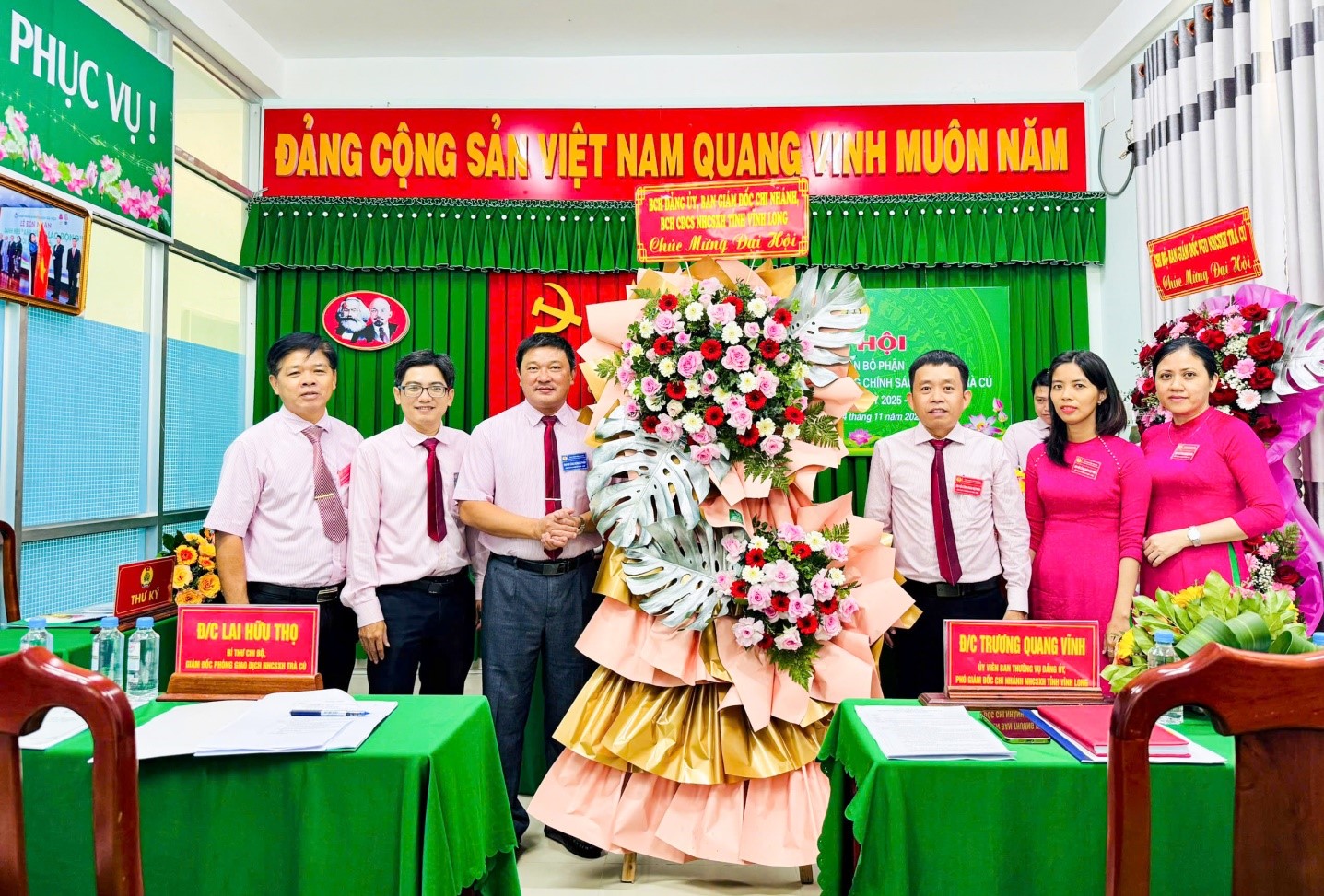 Đại hội Công đoàn bộ phận Ngân hàng Chính sách xã hội Trà Cú lần IV, nhiệm kỳ 2025 – 2030