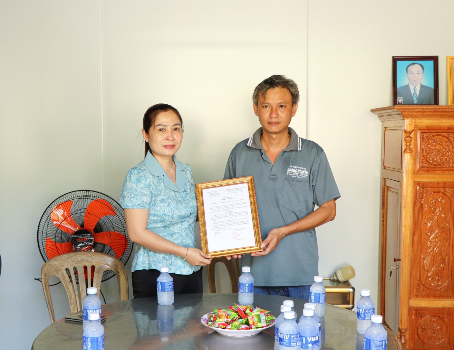Xã Trà Cú bàn giao nhà Đại đoàn kết cho hộ khó khăn về nhà ở