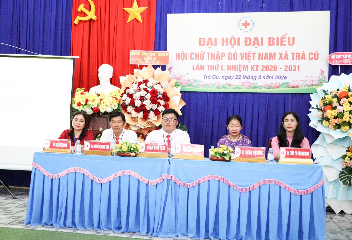 Đại hội đại biểu Hội Chữ thập đỏ Việt Nam xã Trà Cú, nhiệm kỳ 2026 – 2031